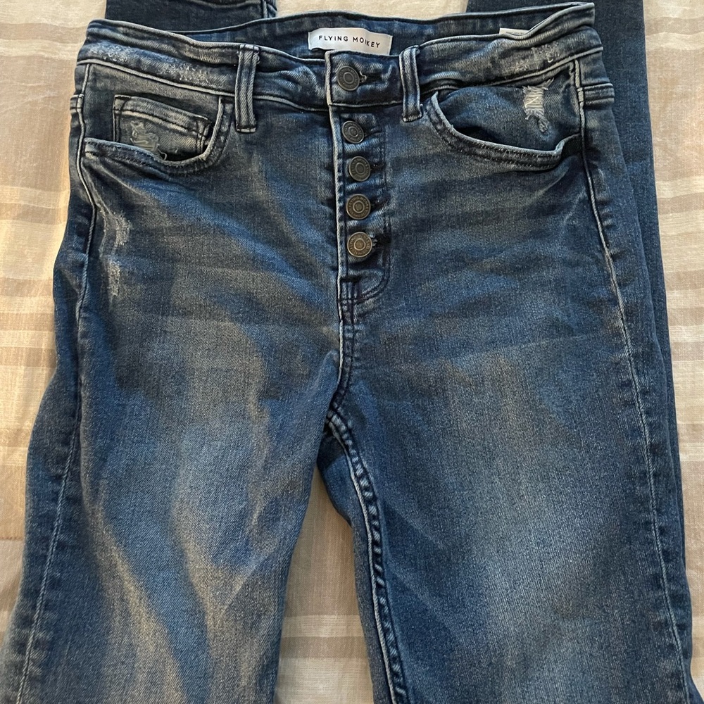 Flying monkey jeans